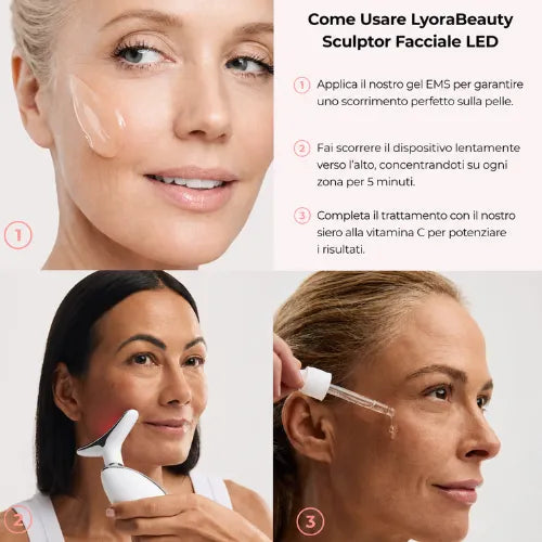 Lyora Beauty Sculptor Facciale LED 7 in 1